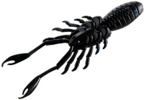 �x�C�g�u���X(Bait Breath) eX-Rider Shrimp Jr. Finesse Spec 6pcs #141 �u���b�N/�u���[