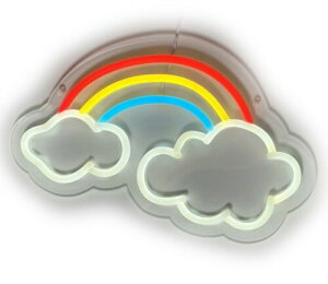 SLOWER  Cg lI Led  CeA Rainbow NEONY SIGN LIGHT SLW378
