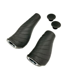 x(Velo) ERGO LOCK ON GRIP SINGLE SHIFTp VLG-649AD2(M) BLACK