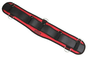 SK11(エスケー11) エアーフィットサポートベルト 立体エアークッション SFS-AIR-ST-RD 長さ800mm レッド D環付き