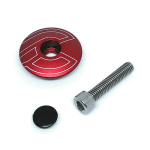 �`�l��(cinelli) ���]�� ���[�h�o�C�N �g�b�v�L���b�v TOP CAP RED WITH BOLT & PLUG TCAPRED