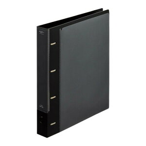 リヒトラブ myfa 推し活 4穴リング コレクションファイル A4 ジェットブラック F3300-24