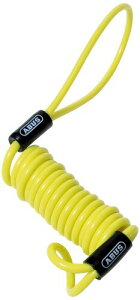 ABUS(アブス)ロックリマインダー (Memory Cable) イエロー 90cm 1646000014