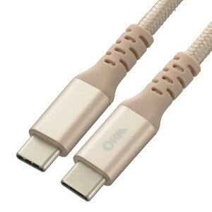 I[d@AudioComm X}zP[u Type-C fɋTypeCP[u ^CvCP[u Type-C/Type-C }[d PDΉ 2.0m SMT-L20TCC-N 01-7137 OHM