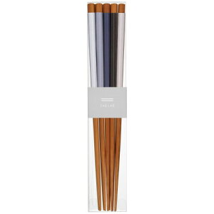 客用箸ストライプス23cm5P