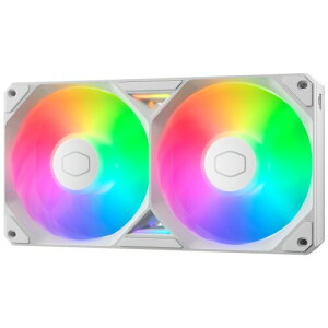 Cooler Master SickleFlow Edge 240 ARGB WE PC�P�[�X�t�@�� 240mm ��̌^�t���[�� �z���C�g MFX-B2DW-25DP2-R1 FN2501