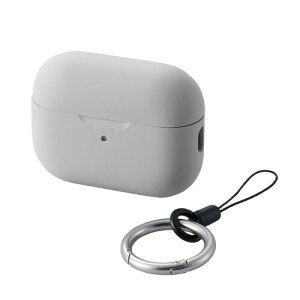 GR AirPods Pro 2 2 2022N p P[X VR Jrit RlN^[Lbv̌^ magsafe[d CX[d Ή (炩fނł) O[ AVA-AP4SCGY