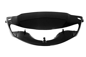 バイクパーツセンター(Bike Parts Center) ライブDio 1型 ハンドルカバー ブラック 黒 ライトカウル 外装 ドラムブレーキ車 塗装済み ホンダ ライブディオ AF34 1型 前期 302501