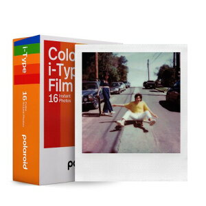 Polaroid(|Ch) CX^gtB Color Film for i-Type - double pack J[tB 16 t[J[ (6009)