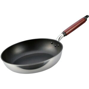 北陸アルミニウム(Hokuriku Alumi) フライパン 28cm (ガス火専用) 軽量 キャストスタイルライト テフロン加工 日本製