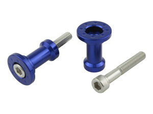 ポッシュフェイス(POSH FAITH) バイク用品 アルミツーリング荷掛けフック M6 ロング ブルー 004136-01