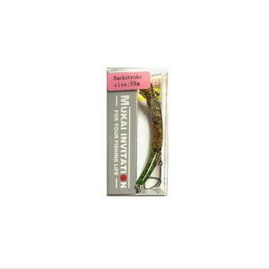 ���J�C�t�B�b�V���O(Mukai Fishing) �o�b�N�X�g���[�N55S BACKSTROKE55S 55mm 3.5g W�C�G���[GG