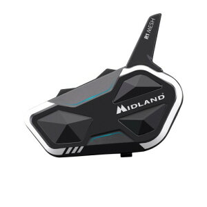 MIDLAND(�~�b�h�����h) R1 MESH �o�C�N�p Bluetooth �C���J�� ��ԃI�[�f�B�I�Ή� �����Ȃ���b���� ���b�V���ʐM �ő�6�l�ʘb �V���O���p�b�N C1585