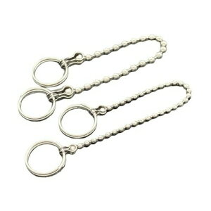 ラクテム ボールチェーン ステンレス 両側リング付 線径2.3 L100mm BCR2.3-100