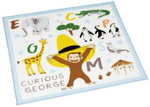 スケーター(Skater) 子供用 お弁当 ランチクロス 43×43cm キッズ 日本製 おさるのジョージ ZOO KB4