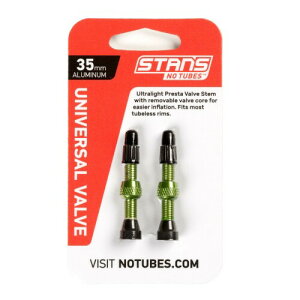 X^Y(STAN'S) VALVE STEM PAIR AL PRESTA 35MM O[
