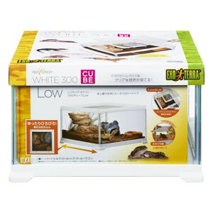 GL]e GEX EXOTERRA veAzCg300CUBE Low ^঒ KXP[W zCgt[ W31.6×D31.6×H19.2cm ঒ށEގP[W