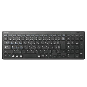 �G���R�� �L�[�{�[�h Bluetooth �p���^�O���t �R���p�N�g�L�[�{�[�h Windows�EMac�EiOS�EAndroid�Ή� �u���b�N TK-FBP101BK