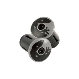 ���U�[�h�X�L���Y(Lizard Skins) ���]�ԗp ���[�h �o�[�G���h �v���O Road Bar End Plugs �N�[�� �O���[ 2�Z�b�g