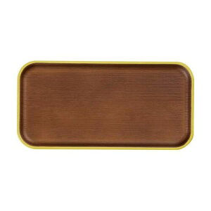 正和 Showa issoecco 24cm 長角トレー イエロー クリーンコート 日本製 軽い 割れにくい 食器 4967845