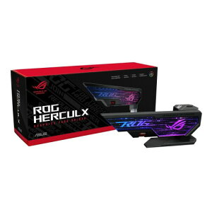 ASUS OtBbNX J[h tH_[ fXNgbvp\RΉ P[X XH01 ROG HERCULX GRAPHICS CARD HOLDER ubN