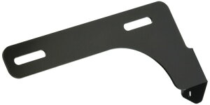 キジマ(Kijima) バイクパーツ ステー ドライブレコーダー リアカメラ用 スチール製 汎用 ナンバーサイドマウントタイプ フェンダーレス対応 ブラック 304-5190