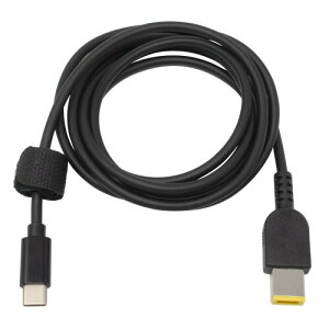 AClbNX USB-C - DCdϊP[u PD65WΉ Lenovo/NECp 1.5m CDC-SQRE-15