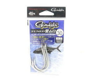 がまかつ(Gamakatsu) シングルフック チューンド 管ムロ シルバー 30号 3本 シルバー 66493