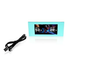 Thermaltake 6.0inch LCD Panel Kit for View 600 TG Mint Strawberry LCD�p�l���L�b�g AC-080-OOPNAN-A1 CS9399