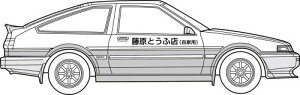 1/24 DV[Y No.001 gmO^1600GT APEXAE86C vf