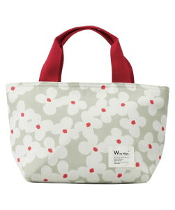 Wpc. Patterns 保冷ランチバッグ クッカ オフ レディース お弁当袋 保冷剤用ポケット アルミ生地 保冷機能 500mlペットボトル収納可能 大人 学生 社会人 おしゃれ 可愛い 女性 レジャー W035-083