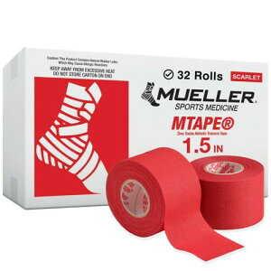 Mueller(~[[) Me[v `[J[ 38mm XJ[bg Mtape Team Color Scarlet (32) LkRbge[v 130822 XJ[bg 38mm