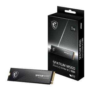 MSI SPATIUM M560 PCIe 5.0 NVMe M.2 1TB SSD HD4859