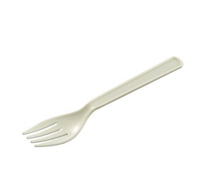 中央化学 プラスチックカトラリー 使い捨て フォーク 140 バラ 100個入り 白 約14cm 635920