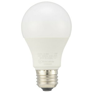 �I�[��(OHM) LED�d�� E26 40�`���� ���́E���ÃZ���T�[�t �����F�b�I�[���d�@ LDA4D-G-MW 06-5582