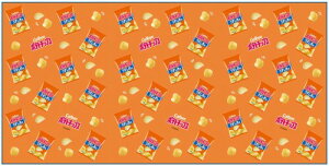 スケーター(Skater) レジャーシート 2人用 90×180cm Lサイズ 一畳 お菓子シリーズ ポテトチップス うすしお味 VS3-A