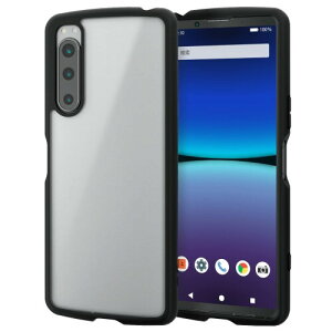 GR Xperia 5 IV ( SO-54C | SOG09 ) P[X Jo[ ϏՌ Ռz TOUGH SLIM LITE w䂪ɂwʃpl  (ČyϏՌP[X) Xgbvz[t ubN PM-X224TSLFCSBK