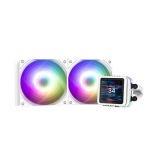 ZALMAN ALPHA2 DS A24 White 2.73C` IPStfBXvC 240mm ȈՐCPUN[[ zCg HS1507