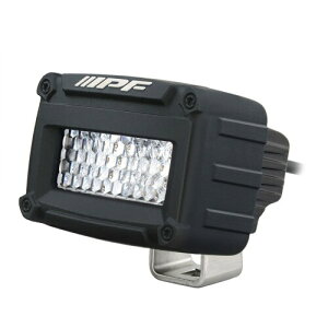 IPF �t�H�O�����v ��Ɠ� ���[�N���C�g LED 2�C���` �V���O�� 650lm(460cd) 3200K �d���F 12V�p �g�U�z�� �A�E�g�h�A �����^�� �y�� �R���p�N�g 641WL-1