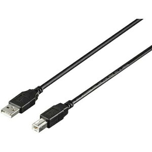 BUFFALO USB2�D0 A to B �J�[�{���f�q���荞�݃P�[�u�� 3�D0m �u���b�N BU2ABC30BK