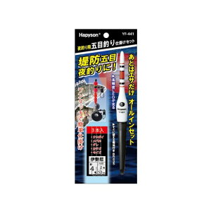 Hapyson YF-441 夜釣り用五目釣り仕掛けセット