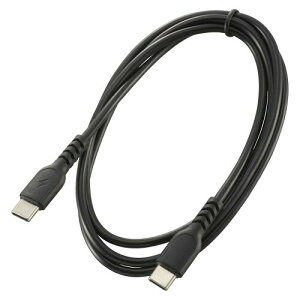 �I�[��(OHM) AudioComm usb c �P�[�u�� �}���[�dPD�Ή� USB-C to USB-C type-c�P�[�u�� 1m �u���b�N�b�I�[���d�@ SMT-L10DCC-K 01-7332