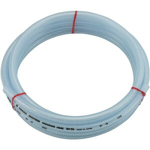 �g���X�R���R(TRUSCO) �u���[�h�z�[�X �N���A 10×16mm 5m TB-1016-5