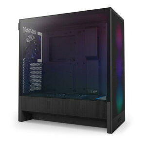 NZXT H5 Flow RGB v2 Black 360mm RGB�V���O���t���[���t�@������ �~�h���^���[ ATX PC�P�[�X �u���b�N CC-H52FB-R1 CS9084
