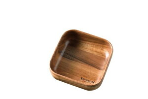 ケヴンハウン(Kevnhaun) スクエアボールM 17.8cm アカシア製 木の器 四角 お菓子入れ アウトドア カフェ KDS.15-M