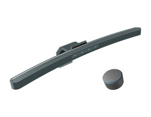 JAPANNEXT モニターライト(湾曲) JN-ML-R450R 明るさ/色温度調整 自動調光 目に優しい USB-C 無線リモコン付属 手元を明るく照らすデスクライト