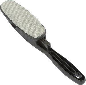 サワフジ 洋服ブラシ クリーンブラシスリムダブル ブラウン 服 ホコリ 糸くず 髪の毛 スーツ ジャケット 制服 回転 壁掛け 布 両面 犬 猫 ソファ CLB-81