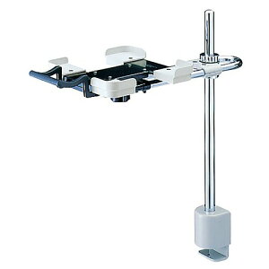 ライオン事務器 デスク上置棚 電話機台 FW型受台 FW-1 クランプ取付