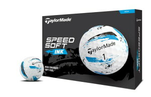 �e�[���[���C�h(TAYLOR MADE) TMJ24 SpeedSoft INK BLU 12���� �X�s�[�h�\�t�g �C���N �u���[ �S���t�{�[�� 2024�N���f�� �u���[
