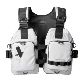 シマノ(SHIMANO) ゲームベストライト VF-068T ライトグレー フリー